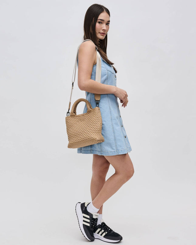 Sky's The Limit - Small Woven Neoprene Crossbody