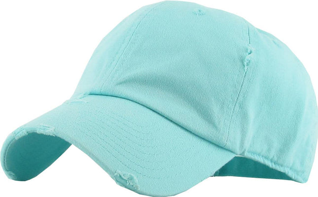"PADDLES" Exclusive Embroidered Vintage Distressed Washed Style Baseball Caps