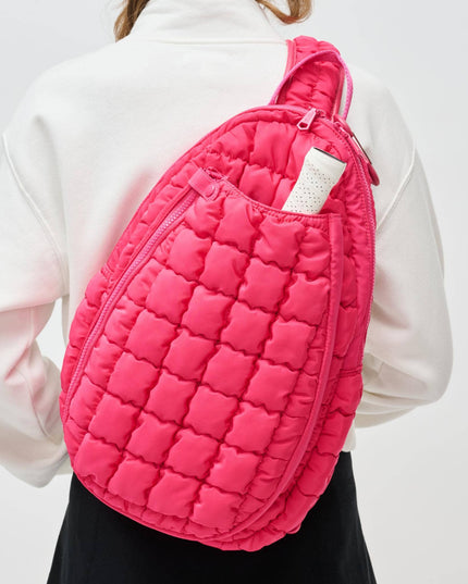 Match Point - Quilted Puffer Pickleball-Paddle Tennis Sling