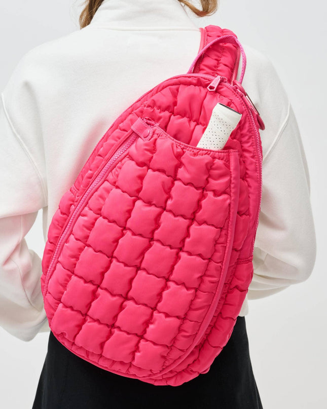 Match Point - Quilted Puffer Pickleball-Paddle Tennis Sling