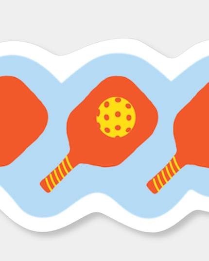 Pickleball Sticker