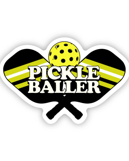 Pickle Baller Sticker