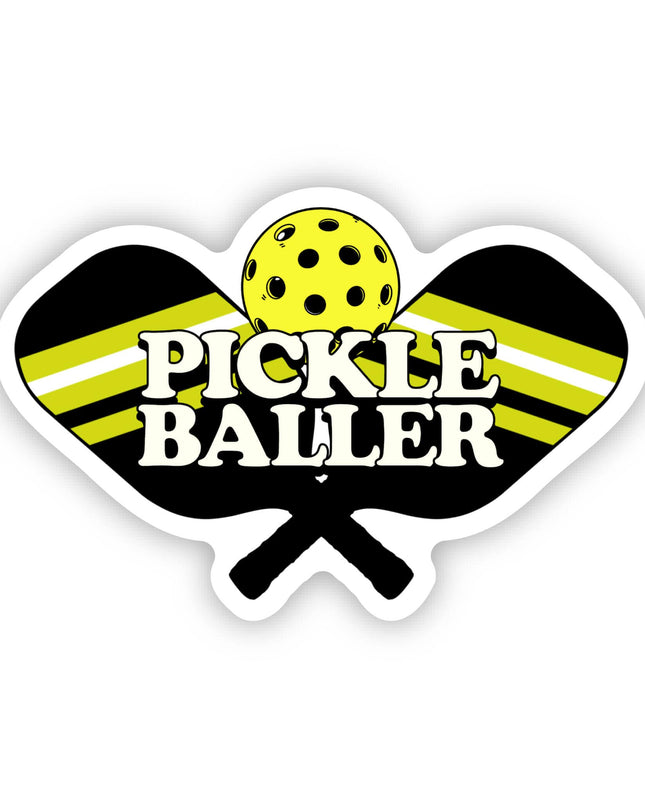 Pickle Baller Sticker