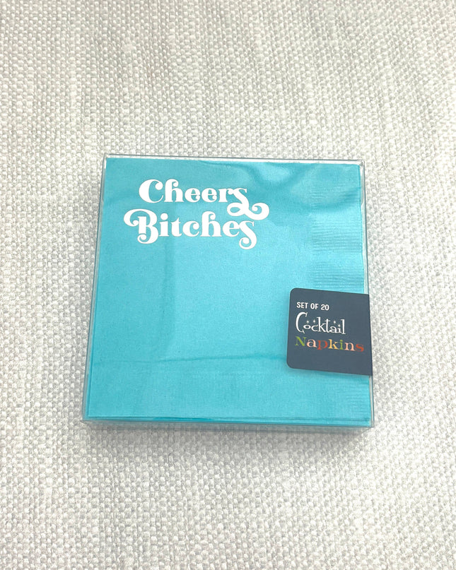 Cheers B**chs Cocktail Napkin