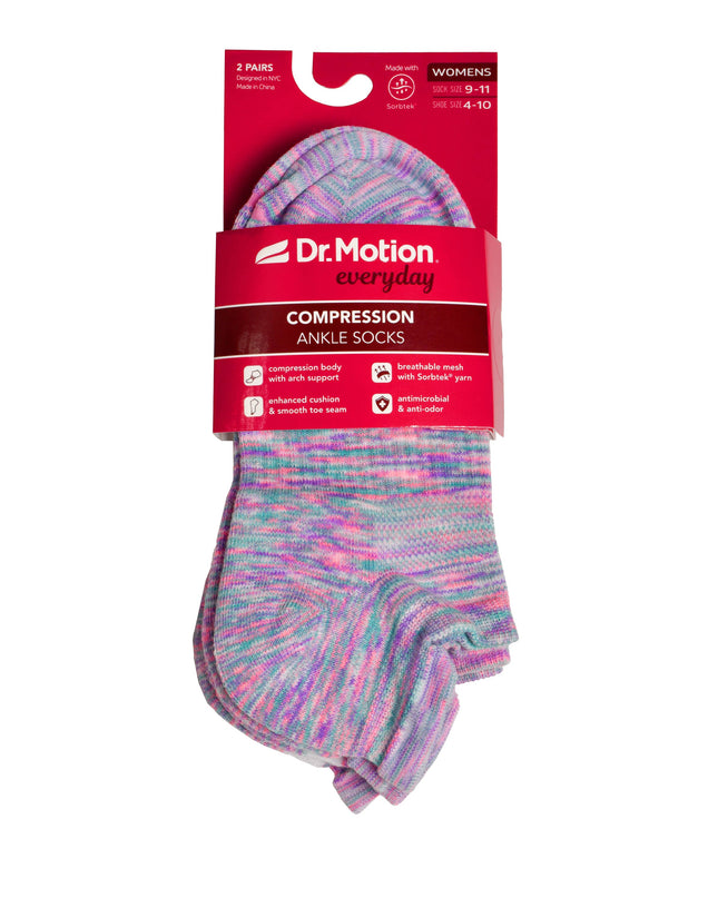 Space Dye | Ankle Compression Socks for Women