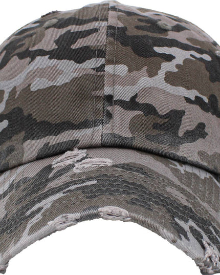 "PADDLES" Exclusive Embroidered Vintage Distressed Washed Style Baseball Caps