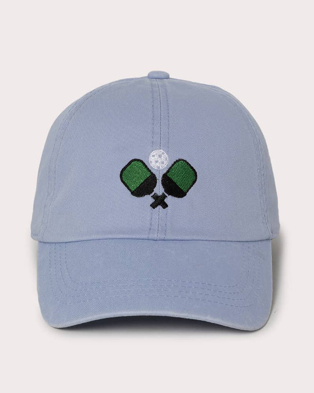 Pickleball Icon Cotton Baseball Cap