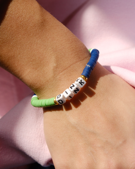 Dink Inspirational Beaded Bracelet