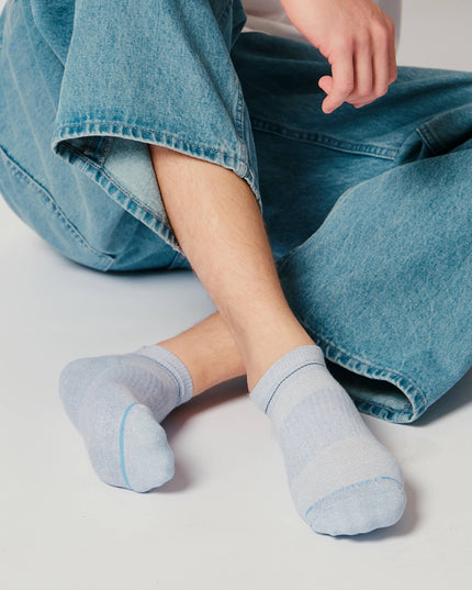 Contrast Stripe | Ankle Compression Socks For Men