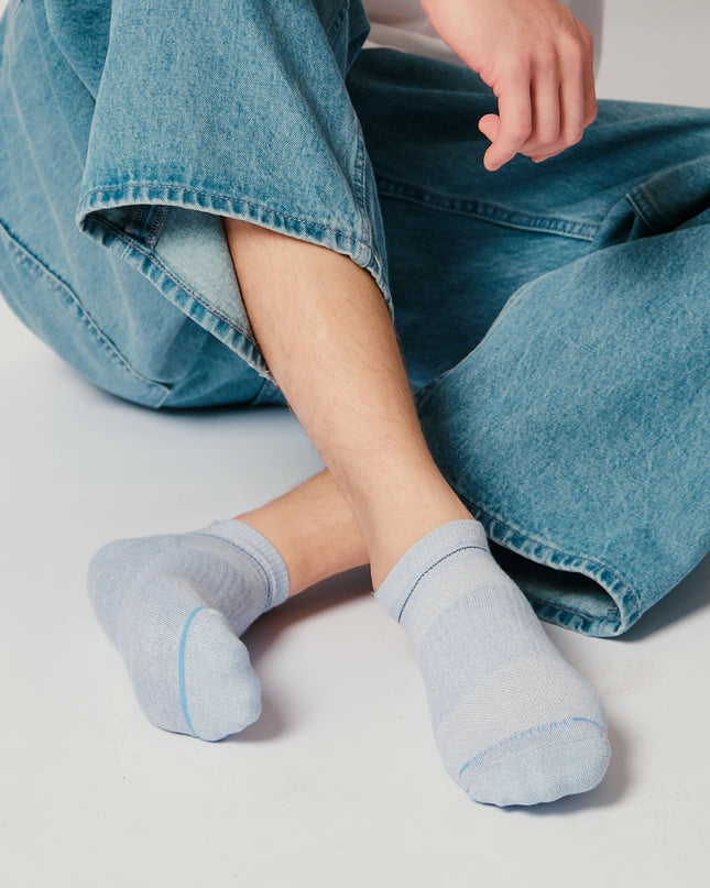 Contrast Stripe | Ankle Compression Socks For Men