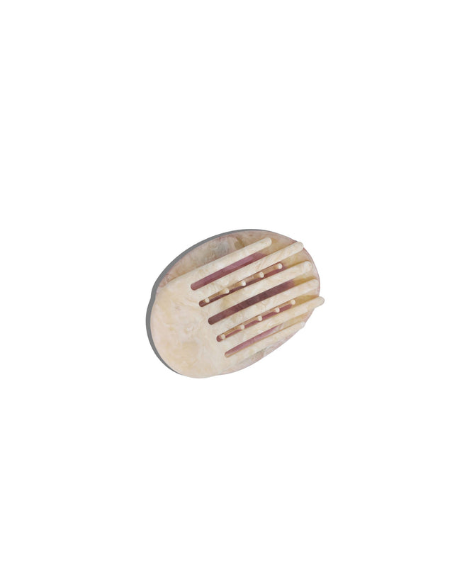 Hand-Painted West Village Pilates Club Lay Down Claw Clip