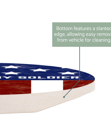 Car Coaster-Military Praying For My Soldier