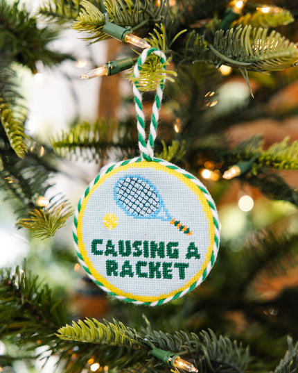Causing A Racket Ornament