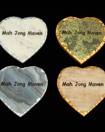 Mah Jong Maven Coasters Set of 4