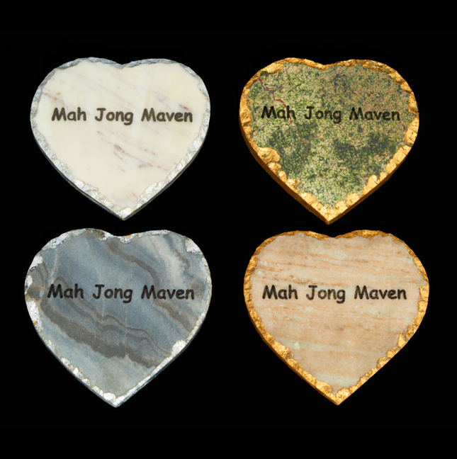 Mah Jong Maven Coasters Set of 4