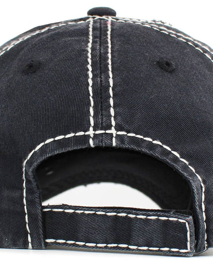 Pickleball Therapy Washed Vintage Ballcap