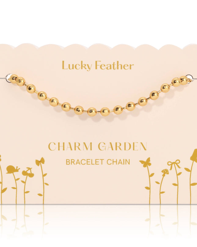 Gold Bracelet Chain for Charms