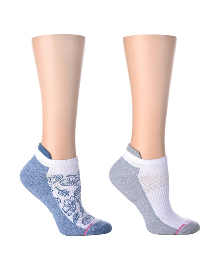 Floral Outline | Ankle Compression Socks for Women