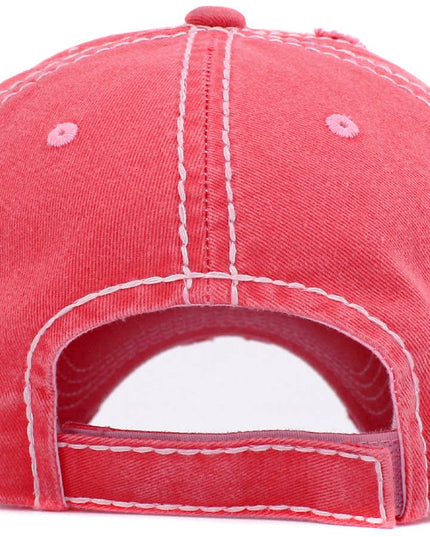 PRAY FOR BIRDIES WASHED VINTAGE BALLCAP