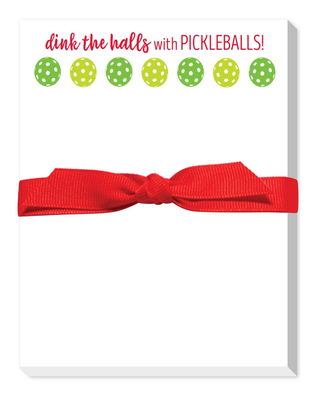 HOLIDAY PICKLEBALL MINI NOTEPADS