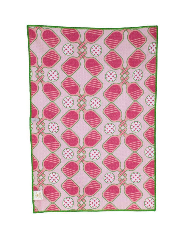 Live Love Pickleball Waffle Sports Towel