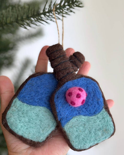 Pickleball Paddles Felt Ornament