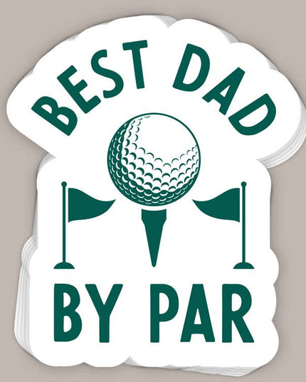 Best Dad By Par (Decal)