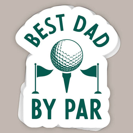 Best Dad By Par (Decal)