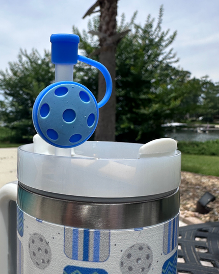 Blue Pickleball 30oz Tumbler