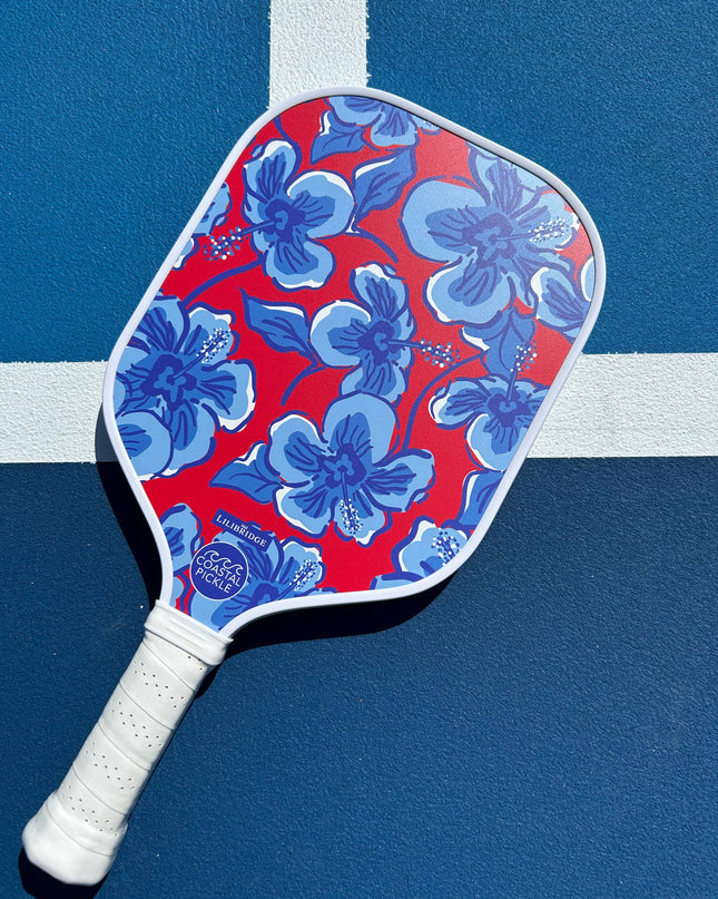 Hibiscus 2 Designer Pickleball Paddle