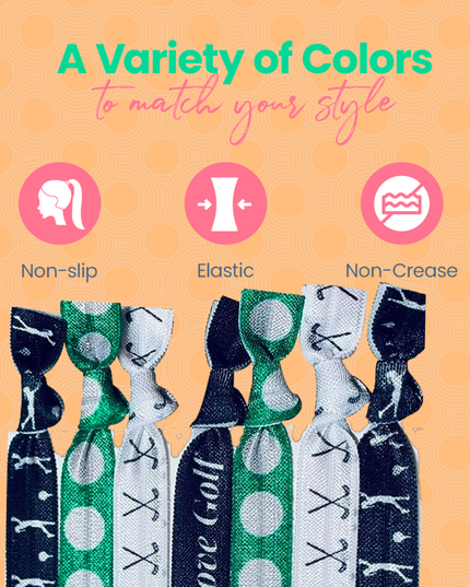 Golf Hair Ties