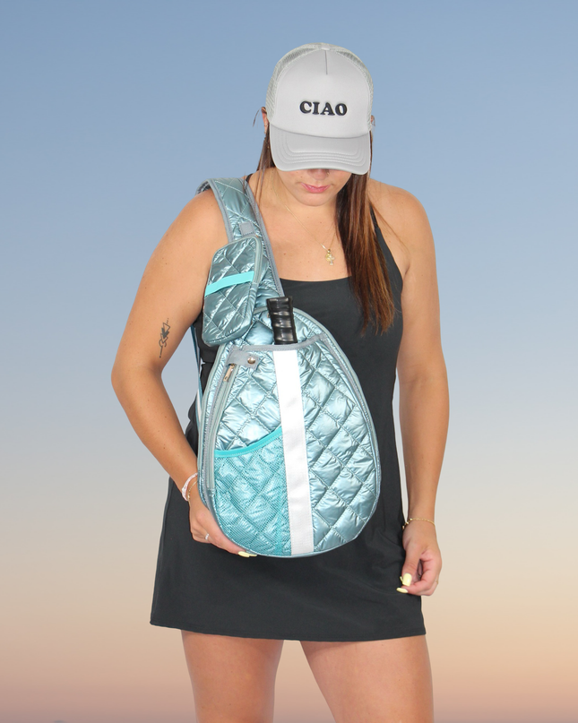 Lemonbella Seafoam Pickleball Sling Crossbody