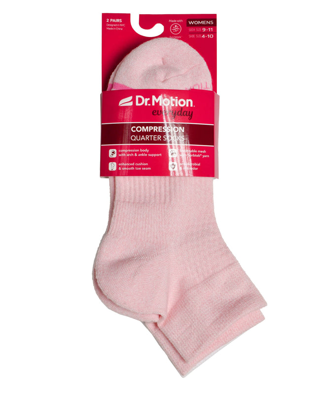 Solid Half-Cushion | Quarter Compression Socks For Women