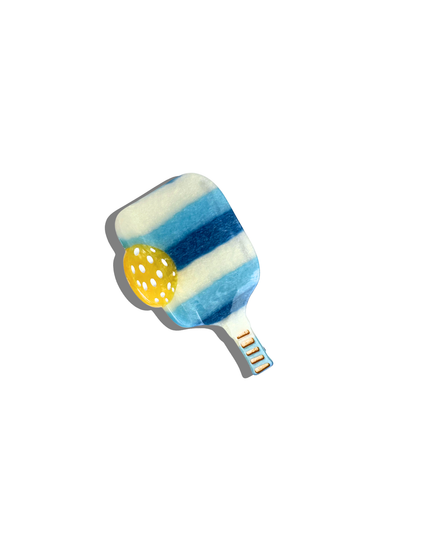 Hand-painted Pickleball Paddle Claw Hair Clip | Eco-Friendly