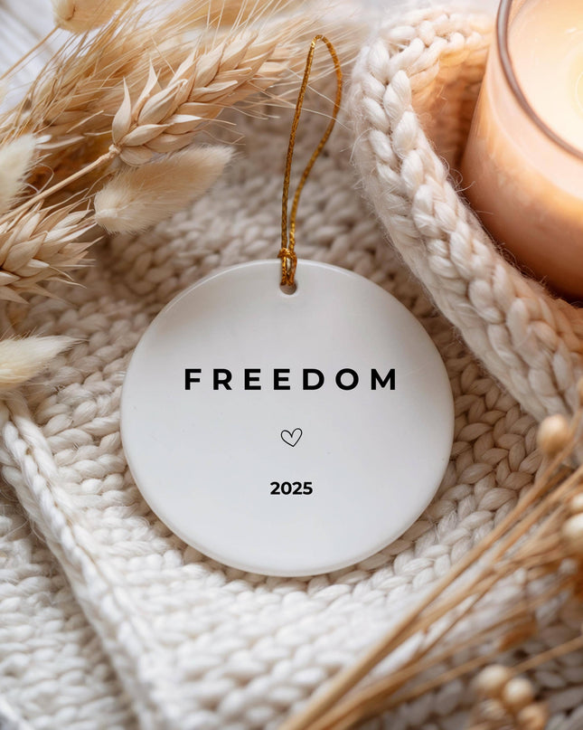 Charlie Kirk Ornament, RIP Charlie Kirk Ornament