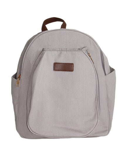 Pickleball Men’s Backpack Gray Canvas