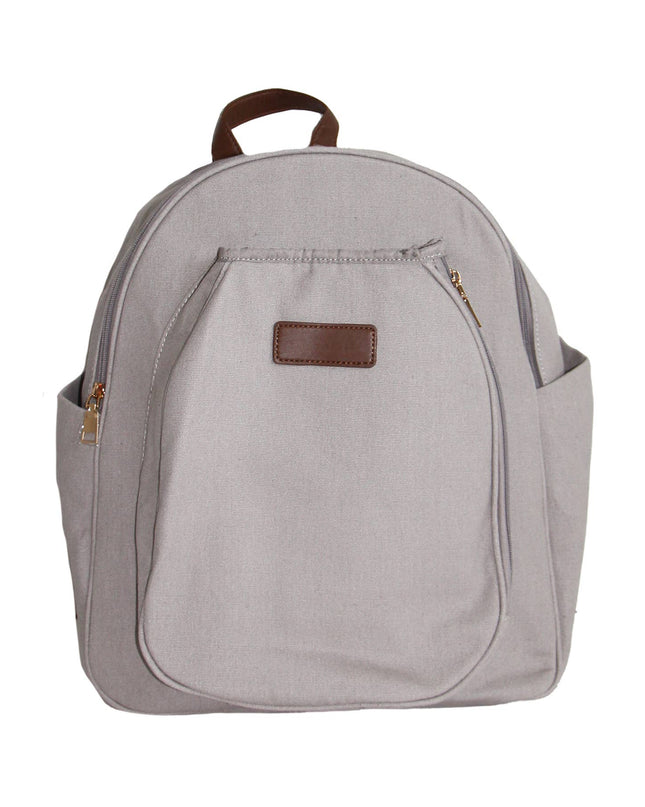 Pickleball Men’s Backpack Gray Canvas