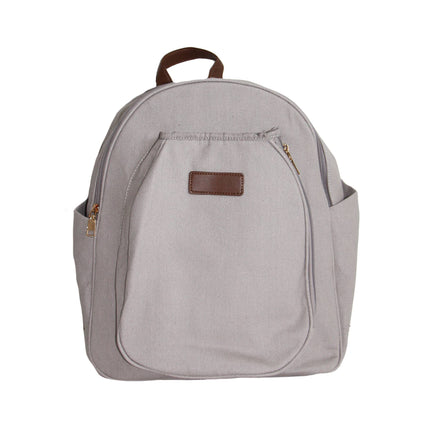 Pickleball Men’s Backpack Gray Canvas