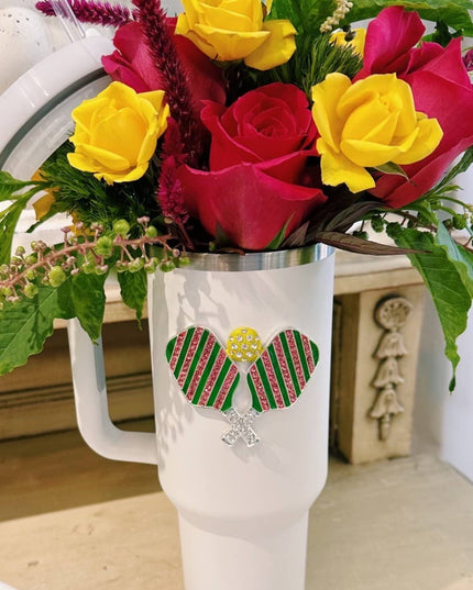 Pickleball Jeweled Tumbler