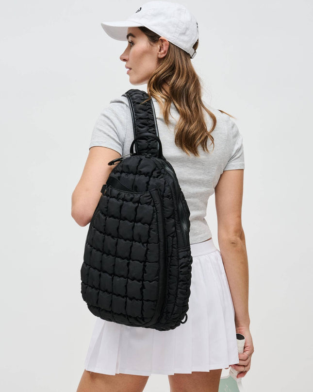 Match Point - Quilted Puffer Pickleball-Paddle Tennis Sling