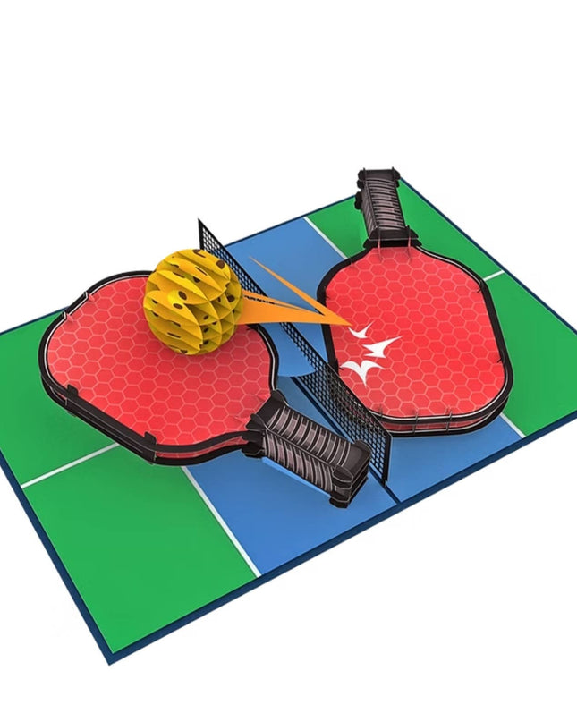 Pickleball Pop Up Card
