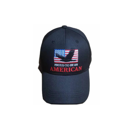 Proud American Hat (Black)