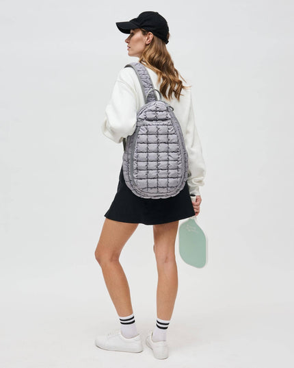 Match Point - Quilted Puffer Pickleball-Paddle Tennis Sling