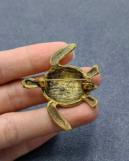 Turtle Brooch