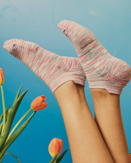 Space Dye | Ankle Compression Socks for Women