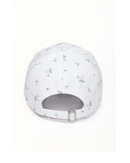 Floral Print 6 Panel Baseball Cap
