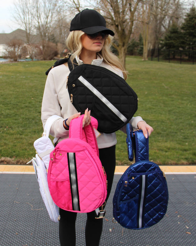 Jillian Pickle Ball Bag Sling Berry