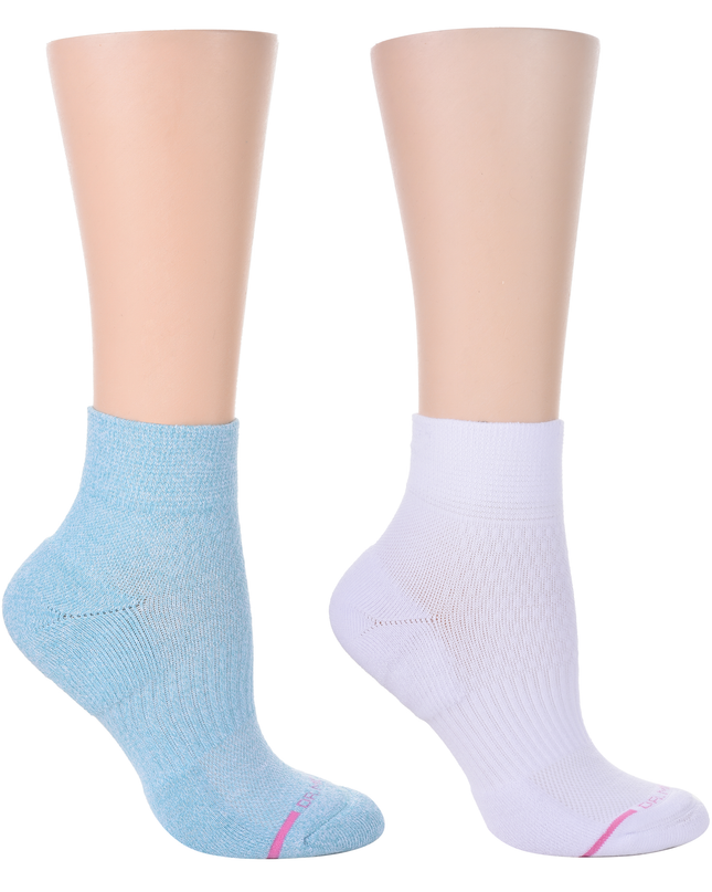 Solid Half-Cushion | Quarter Compression Socks For Women