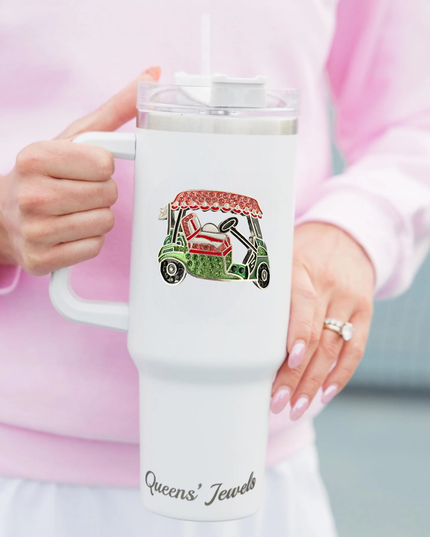 Golf Cart 40oz Tumbler