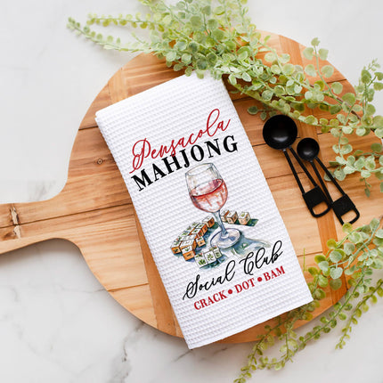 Mahjong Social Club Towel